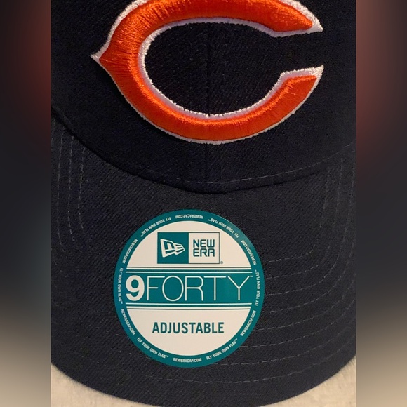 Chicago Bears hat with Sticker Tags - Picture 2 of 10